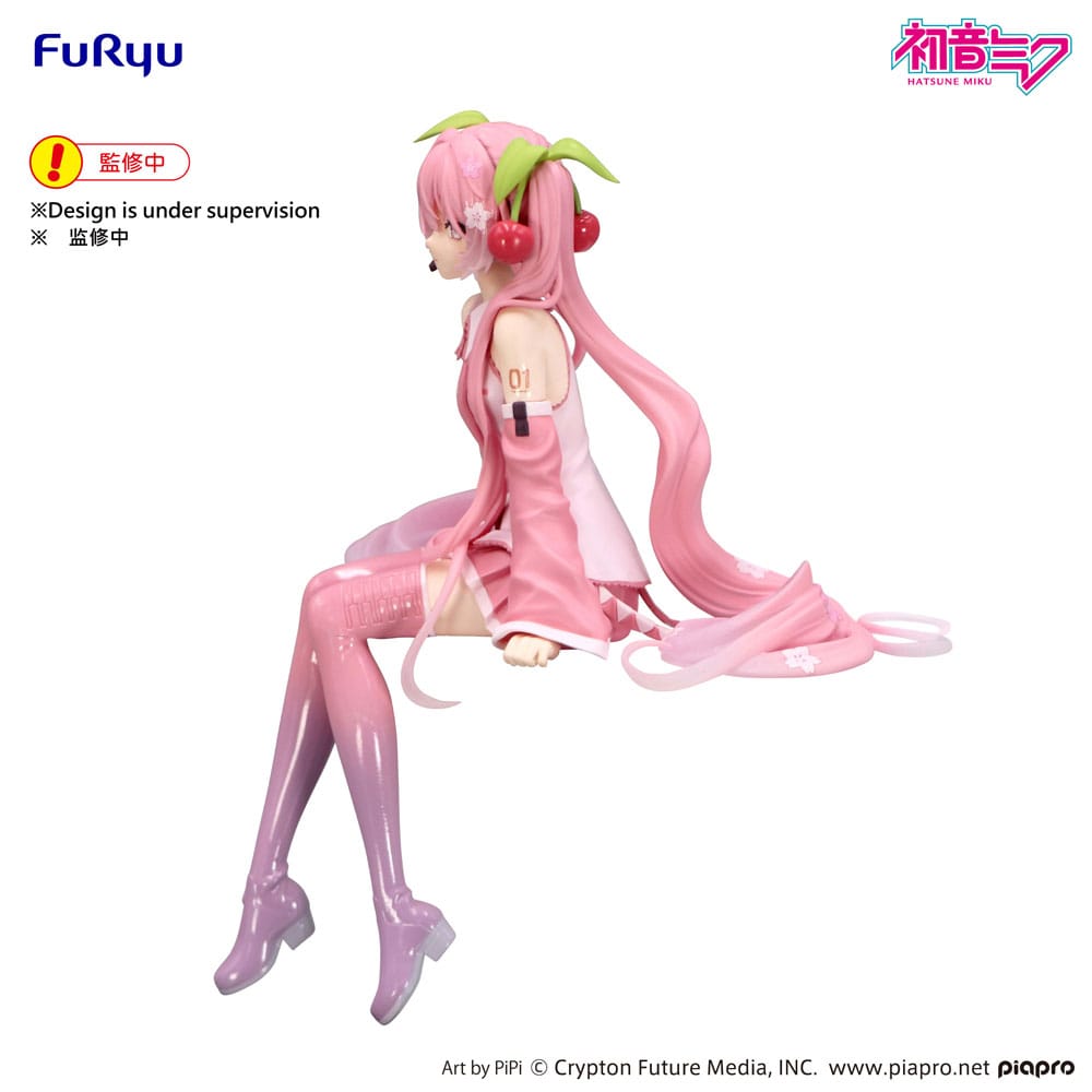 Furyu Hatsune Miku Sakura Miku 2026 Noodle Stopper PVC Statue
