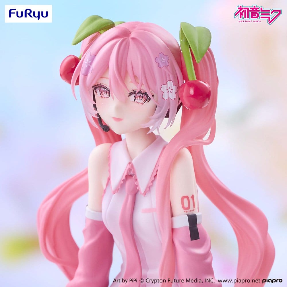 Furyu Hatsune Miku Sakura Miku 2026 Smile Ver. Noodle Stopper Figur