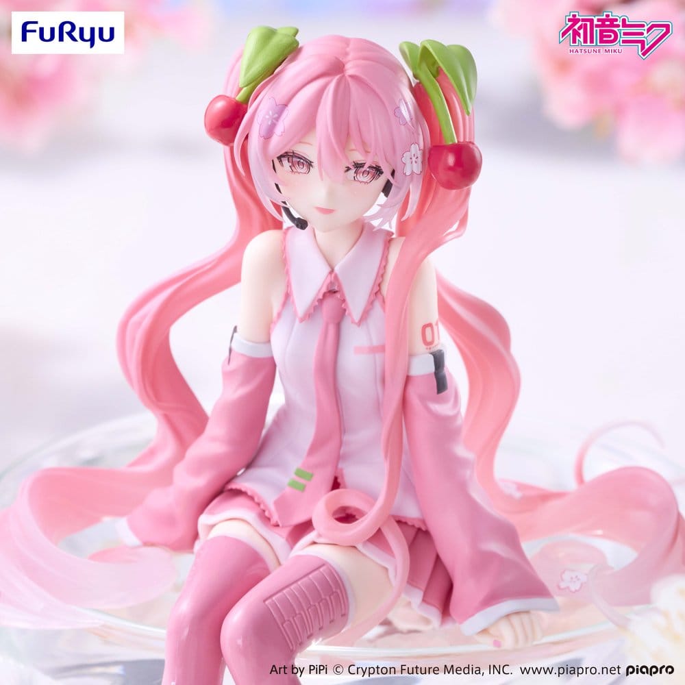 Furyu Hatsune Miku Sakura Miku 2026 Smile Ver. Noodle Stopper Figur