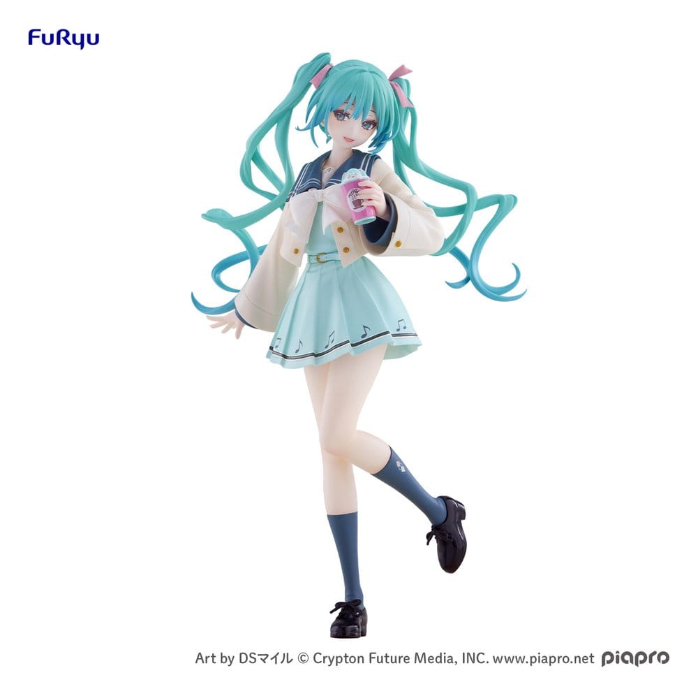 Furyu Hatsune Miku Sweet School Life Pure Version Figur