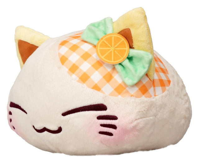 Furyu Nemuneko Cat Fruit Orange große Plüschfigur