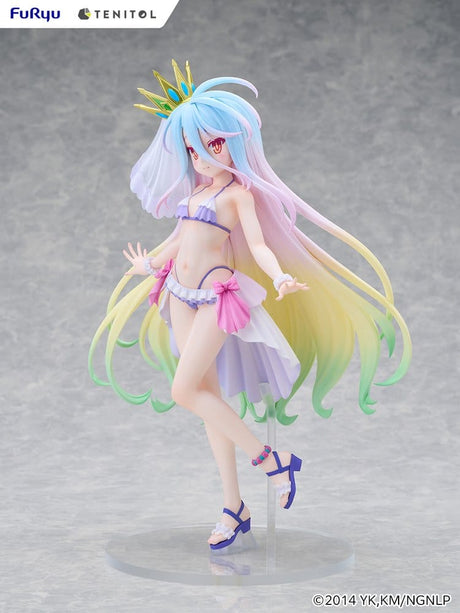 Furyu No Game No Life Shiro swimwear dress Ver. Tenitol Tall Figur