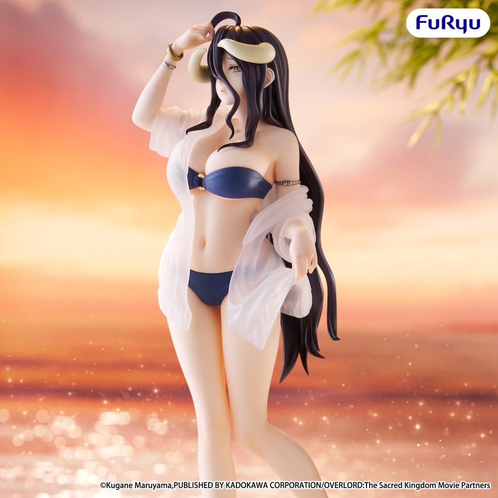 Furyu Overlord Muchute Albedo aqua Ver. figur