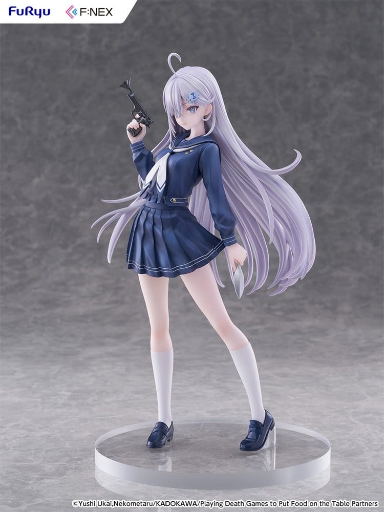 Furyu Playing Death Games to Put Food on the Table Yuki School Uniform Ver. 1/7 Figur