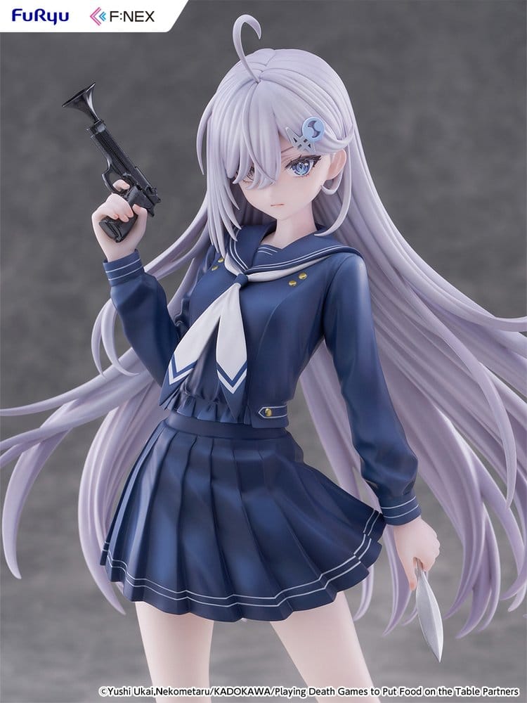 Furyu Playing Death Games to Put Food on the Table Yuki School Uniform Ver. 1/7 Figur