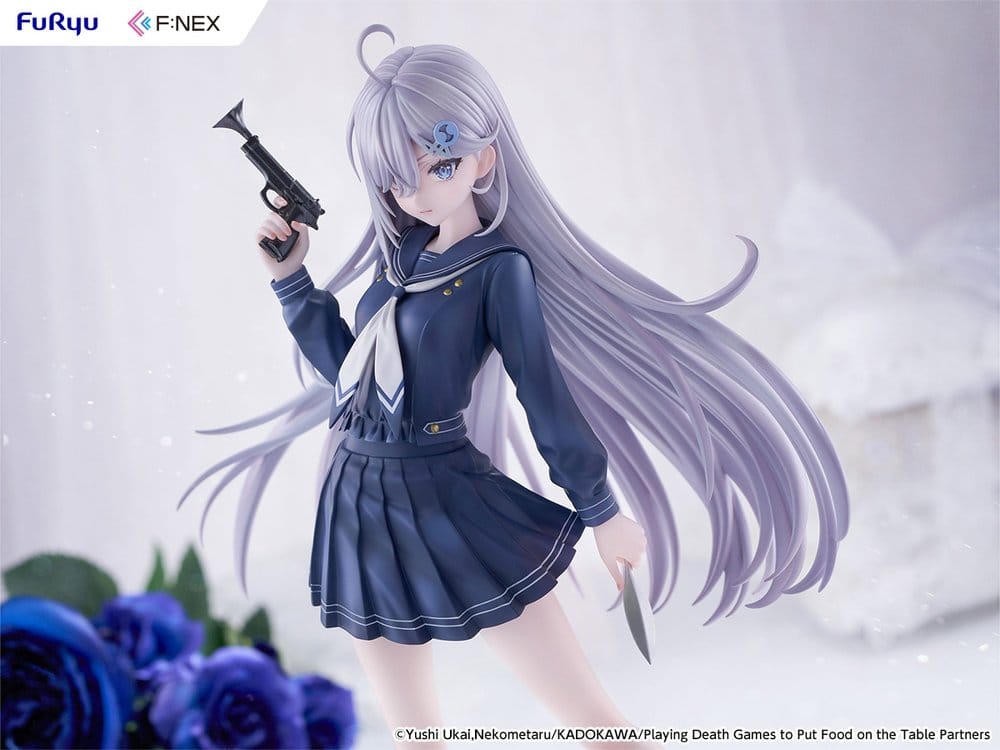 Furyu Playing Death Games to Put Food on the Table Yuki School Uniform Ver. 1/7 Figur