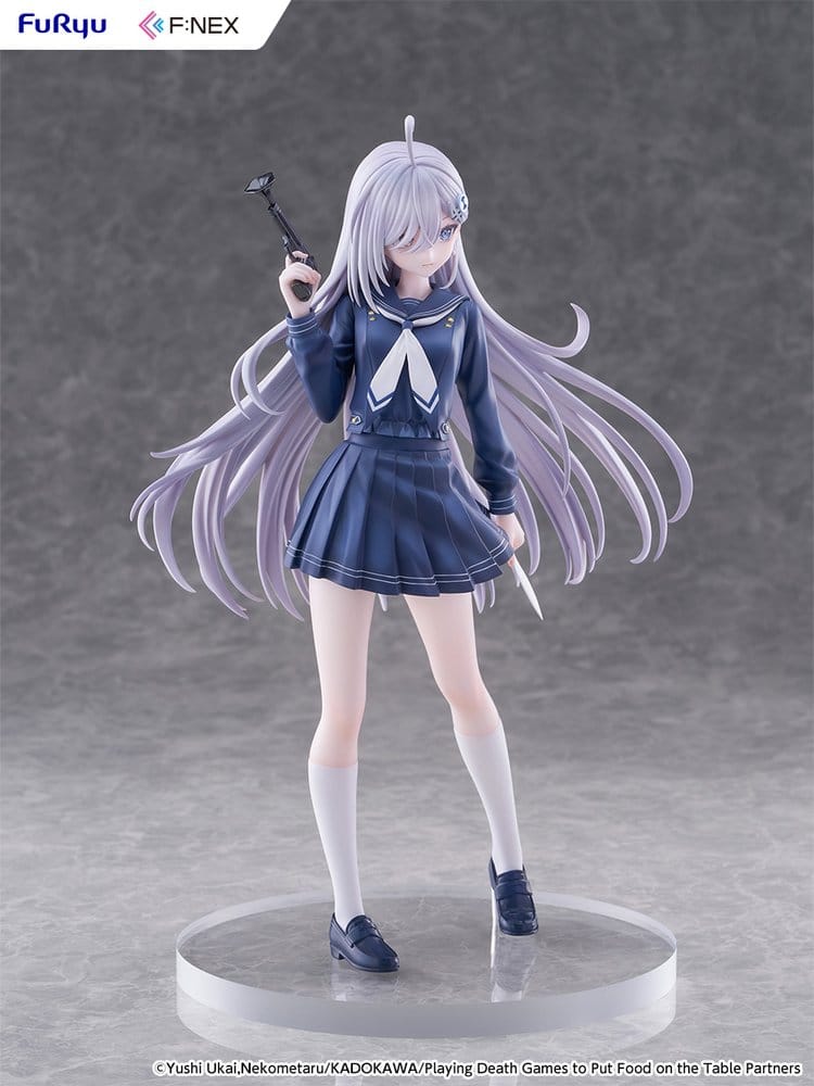 Furyu Playing Death Games to Put Food on the Table Yuki School Uniform Ver. 1/7 Figur