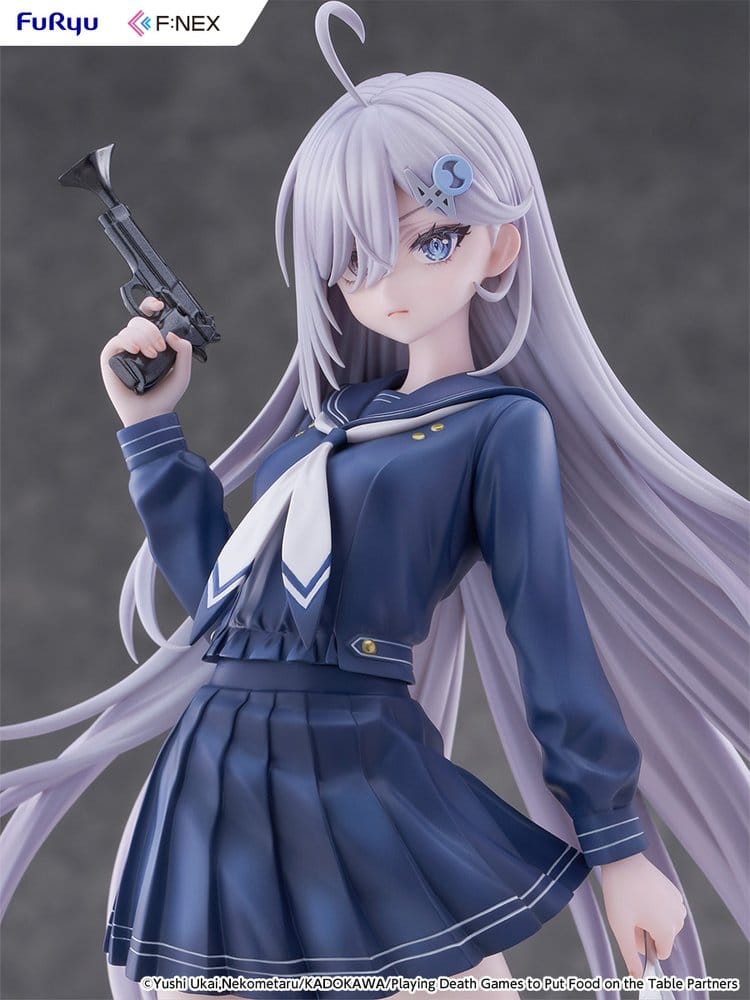 Furyu Playing Death Games to Put Food on the Table Yuki School Uniform Ver. 1/7 Figur