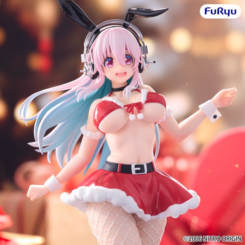 Furyu Super Sonico BiCute Bunnies Santa Ver. Figur