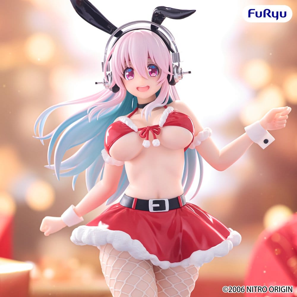 Furyu Super Sonico BiCute Bunnies Santa Ver. Figur