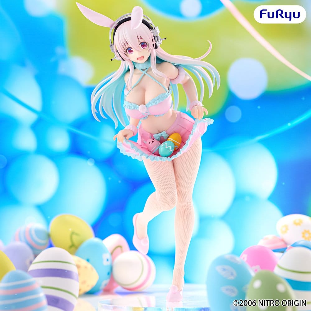 Furyu Super Sonico Pastel Easter Ver. BiCute Bunnies Figur