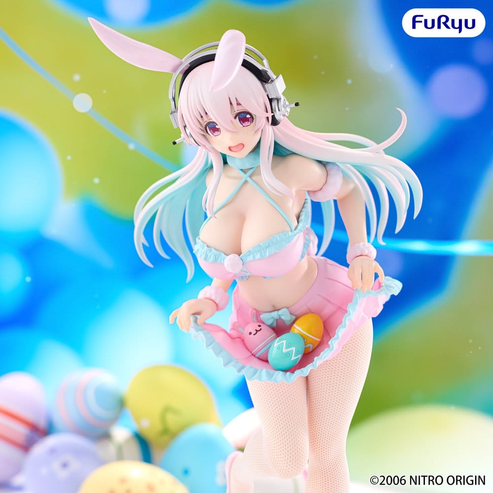 Furyu Super Sonico Pastel Easter Ver. BiCute Bunnies Figur