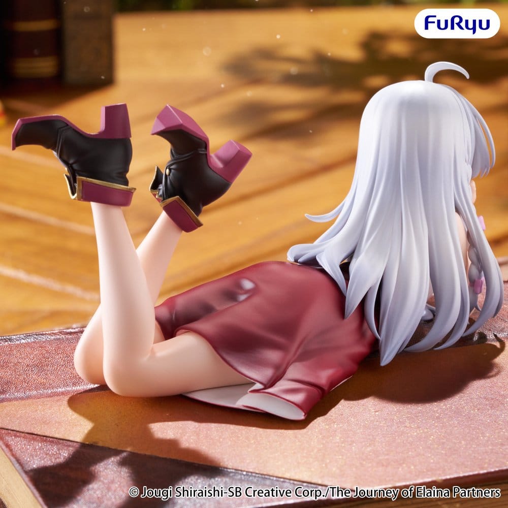 Furyu The Journey Of Elaina Elaina Noodle Stopper Lying Down Ver. Figur