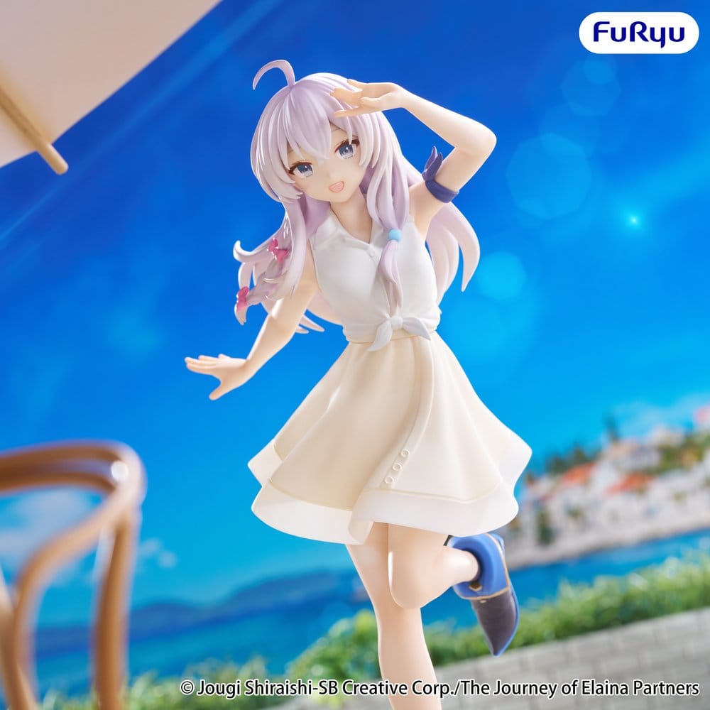 Furyu The Journey Of Elaina Muchute Elaina White Ver. Figur