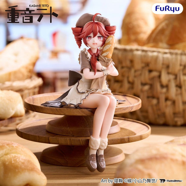 Furyu UTAU Kasane Teto Baguette Ver. Noodle Stopper Figur