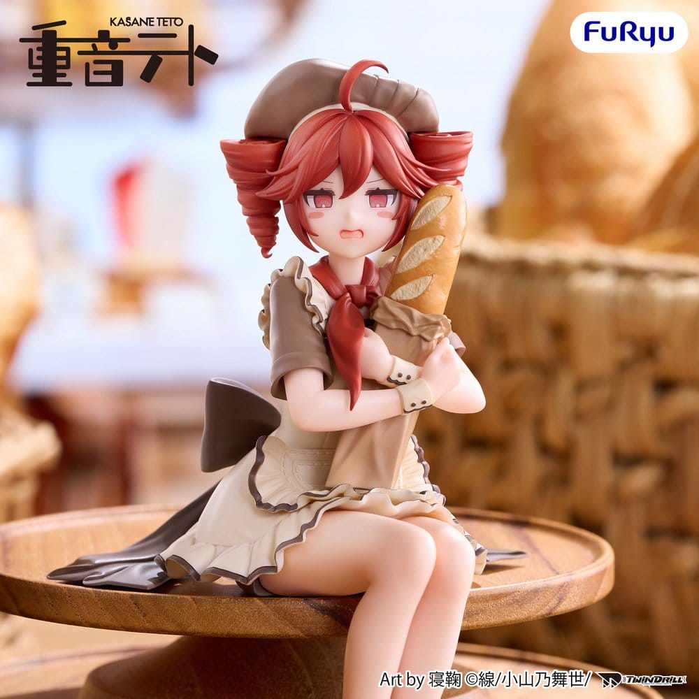 Furyu UTAU Kasane Teto Baguette Ver. Noodle Stopper Figur
