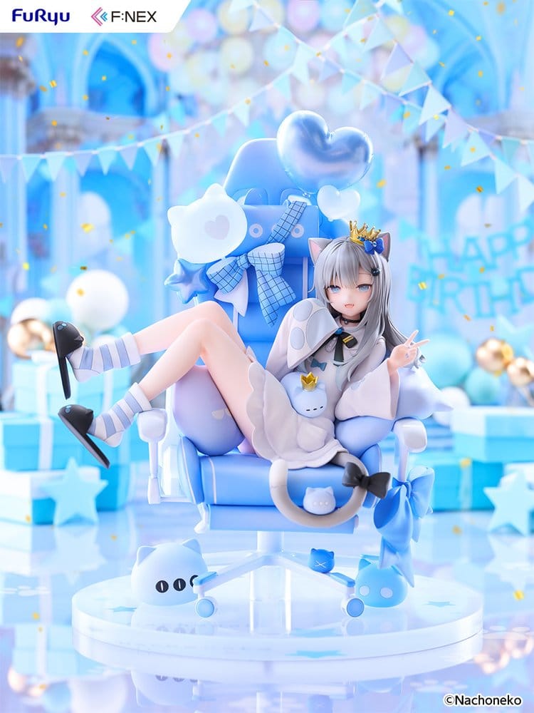 Furyu Virtual YouTuber Nachoneko Birthday Ver. FNEX 1/7 Figur