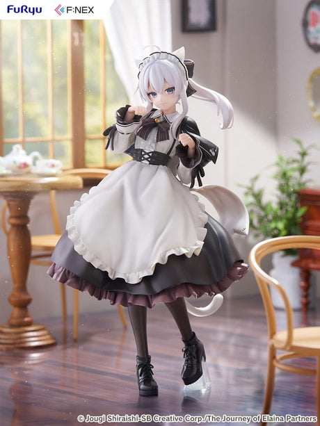 Furyu Wandering Witch Journey Elaina Elaina Maid Costume Cat Ears Ver. FNEX 1/7 Statue
