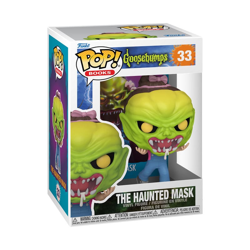 Gänsehaut - Books The Haunted Mask POP! 9 cm Vinyl Figur Funko