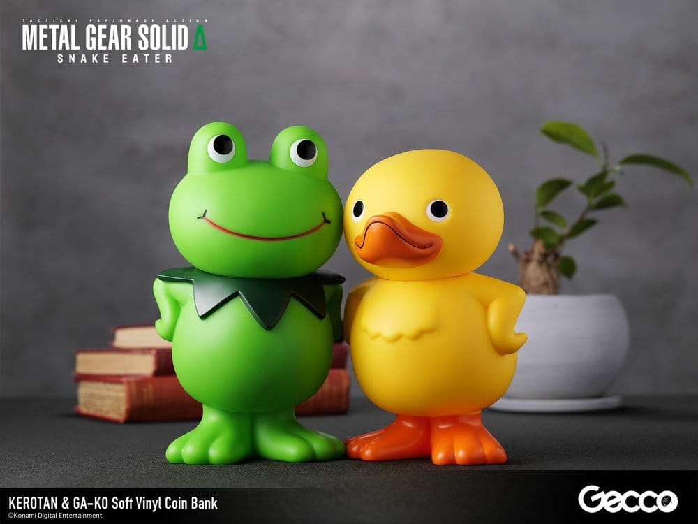 Gecco Metal Gear Solid Snake Eater Kerotan Weichvinyl Spardose