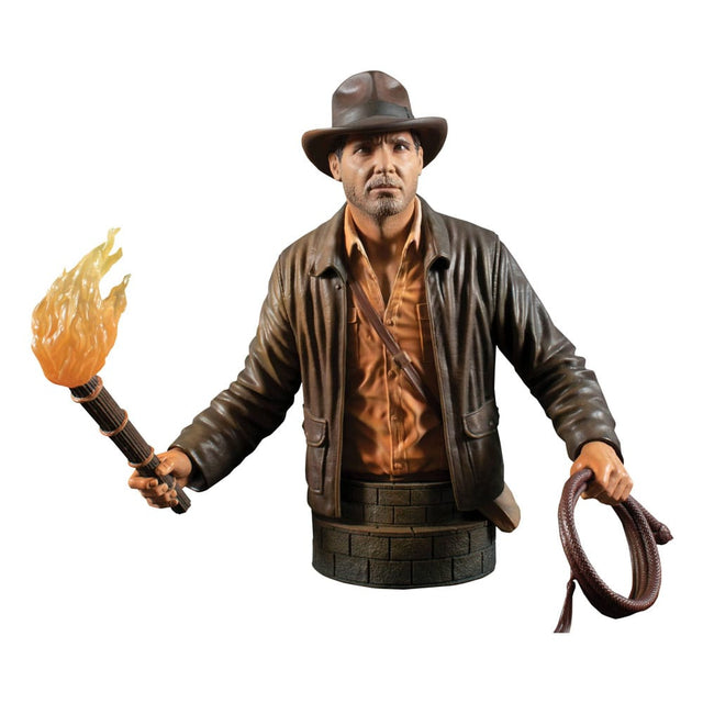 Gentle Giant Indiana Jones Jäger des verlorenen Schatzes Indiana Jones Variant SDCC 2023 Exclusive Büste