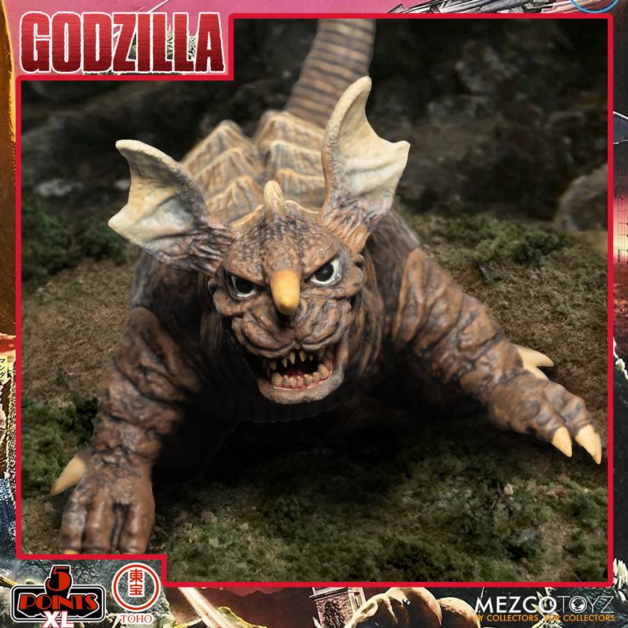 Godzilla - Destroy All Monsters 1968 5 Points XL Box Set Round 2 Actionfiguren