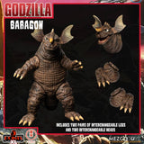 Godzilla - Destroy All Monsters 1968 5 Points XL Box Set Round 2 Actionfiguren