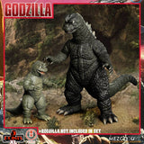 Godzilla - Destroy All Monsters 1968 5 Points XL Box Set Round 2 Actionfiguren