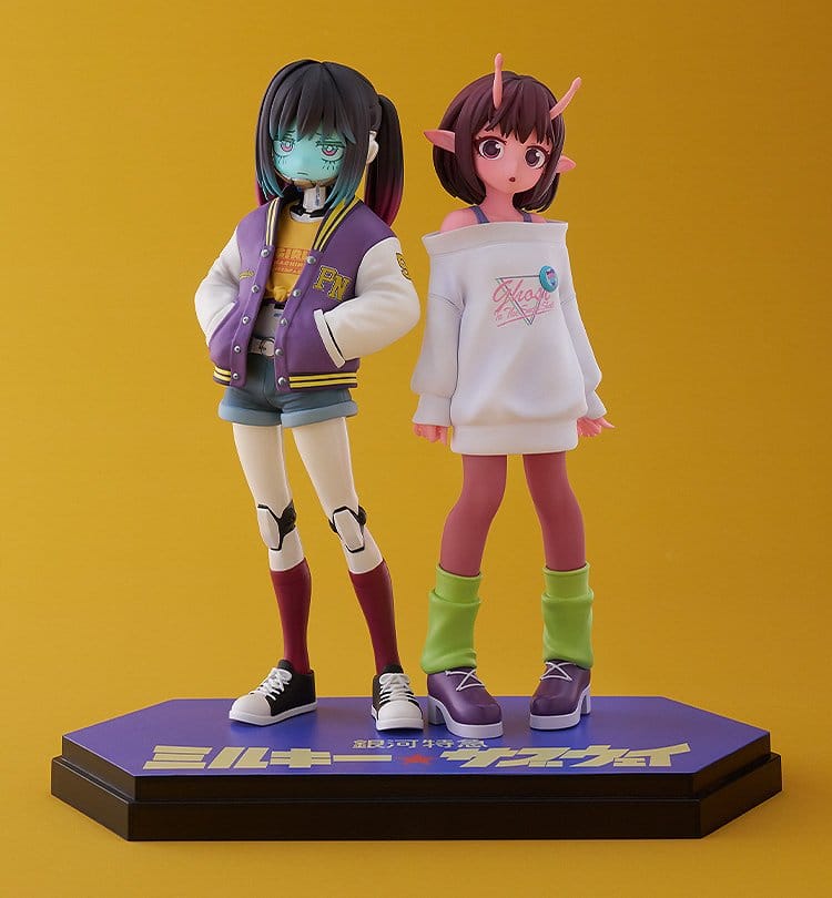 Good Smile Company Milky Subway The Galactic Limited Express Chiharu & Makina POP UP PARADE SP