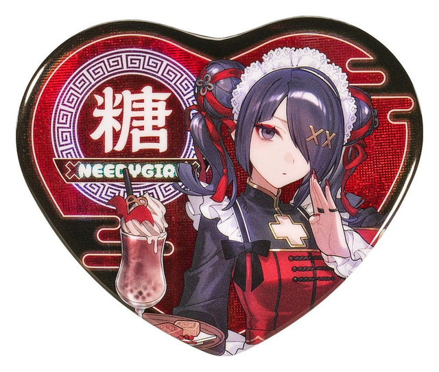 Good Smile Company Needy Streamer Overload Needy Streamer Chinese Restaurant Series Heart-Shaped Ansteckbutton Ame