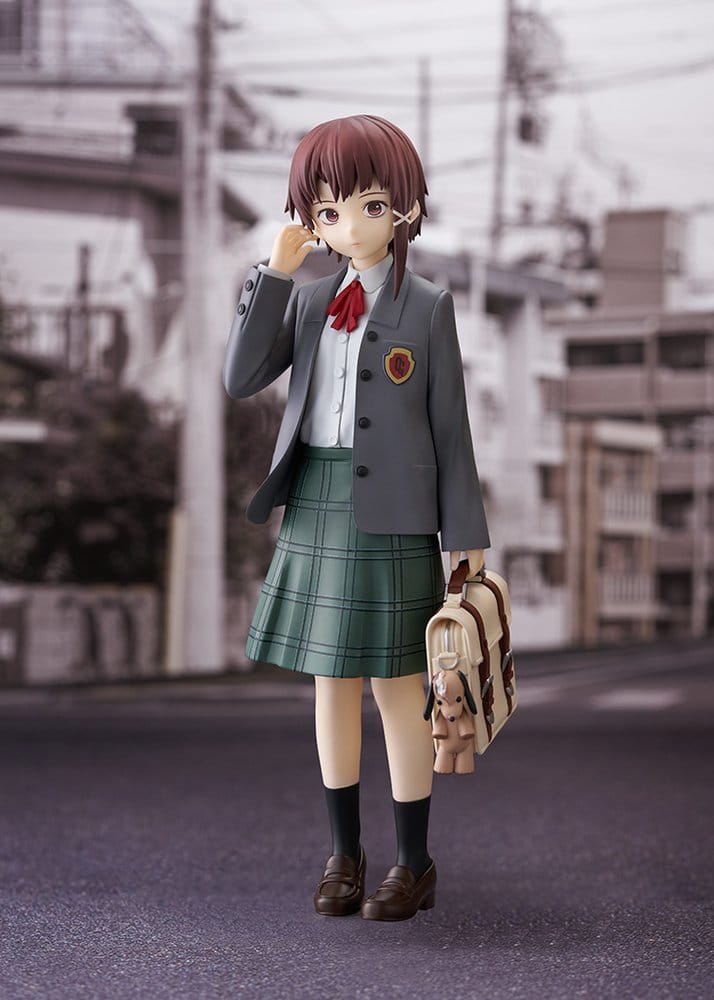 Good Smile Company Serial Experiments Lain Pop Up Parade PVC Figur Lain Iwakura L Size 23 cm
