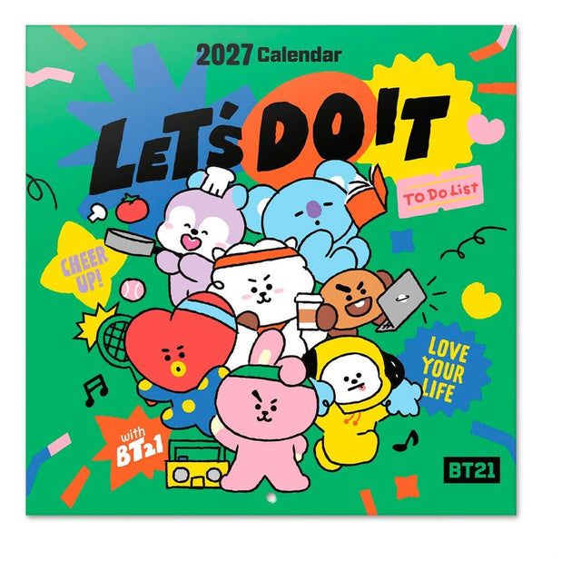 Grupo Erik BT21 Wandkalender 2027