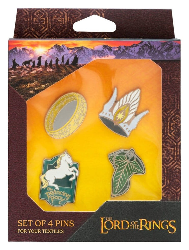 Grupo Erik Der Herr der Ringe Ansteck-Pins 4er Set
