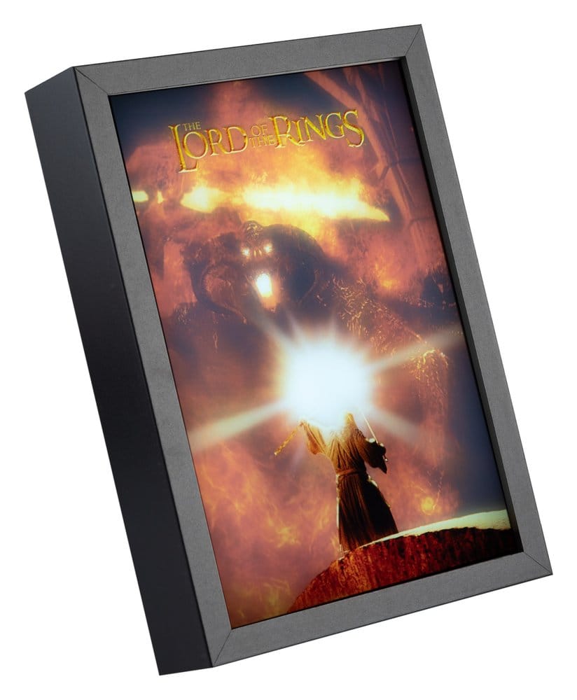Grupo Erik Der Herr Der Ringe Gerahmtes LED-Panel