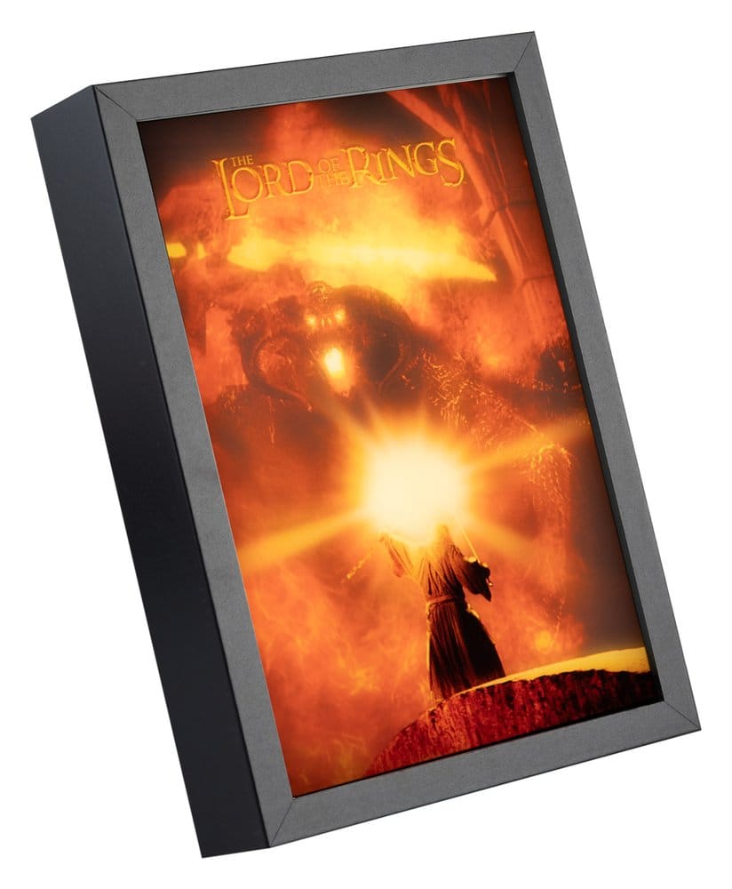 Grupo Erik Der Herr Der Ringe Gerahmtes LED-Panel