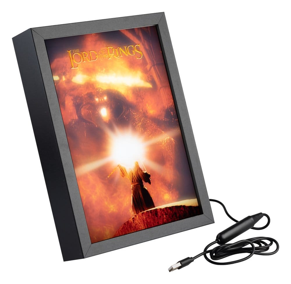 Grupo Erik Der Herr Der Ringe Gerahmtes LED-Panel