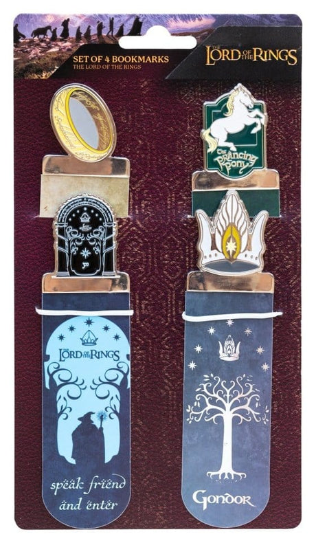 Grupo Erik Der Herr Der Ringe Lesezeichen 4er Set