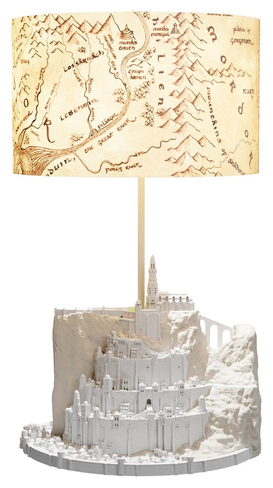 Grupo Erik Der Herr der Ringe Minas Tirith Tischlampe mit Schirm