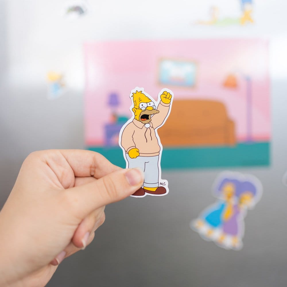 Grupo Erik Die Simpsons Familie Figuren Magnet Set