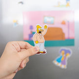 Grupo Erik Die Simpsons Familie Figuren Magnet Set