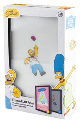 Grupo Erik Die Simpsons Gerahmtes LED-Poster