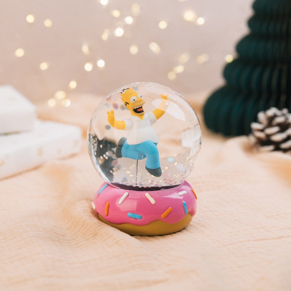 Grupo Erik Die Simpsons Homer Simpson Donut Schneekugel