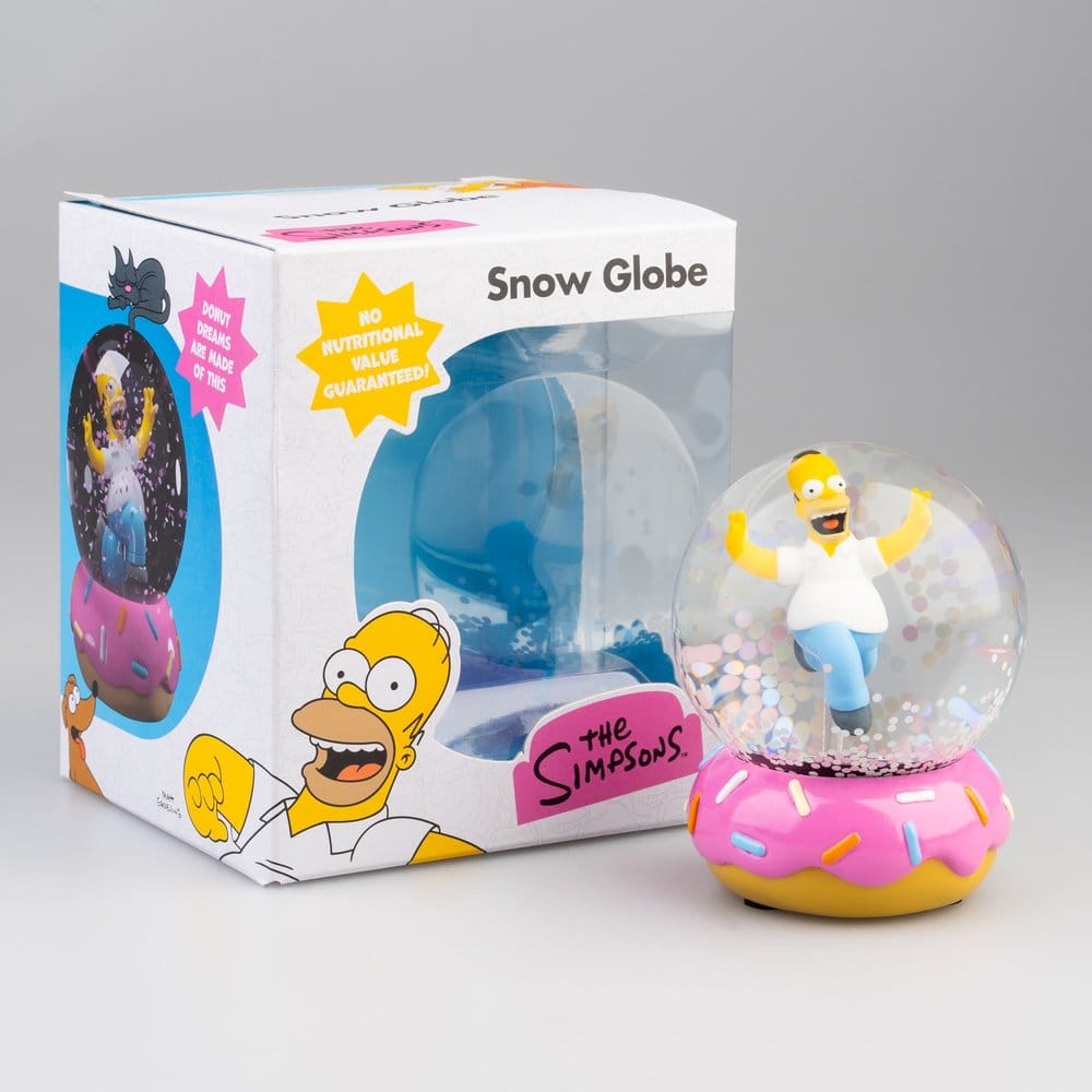 Grupo Erik Die Simpsons Homer Simpson Donut Schneekugel