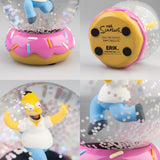 Grupo Erik Die Simpsons Homer Simpson Donut Schneekugel