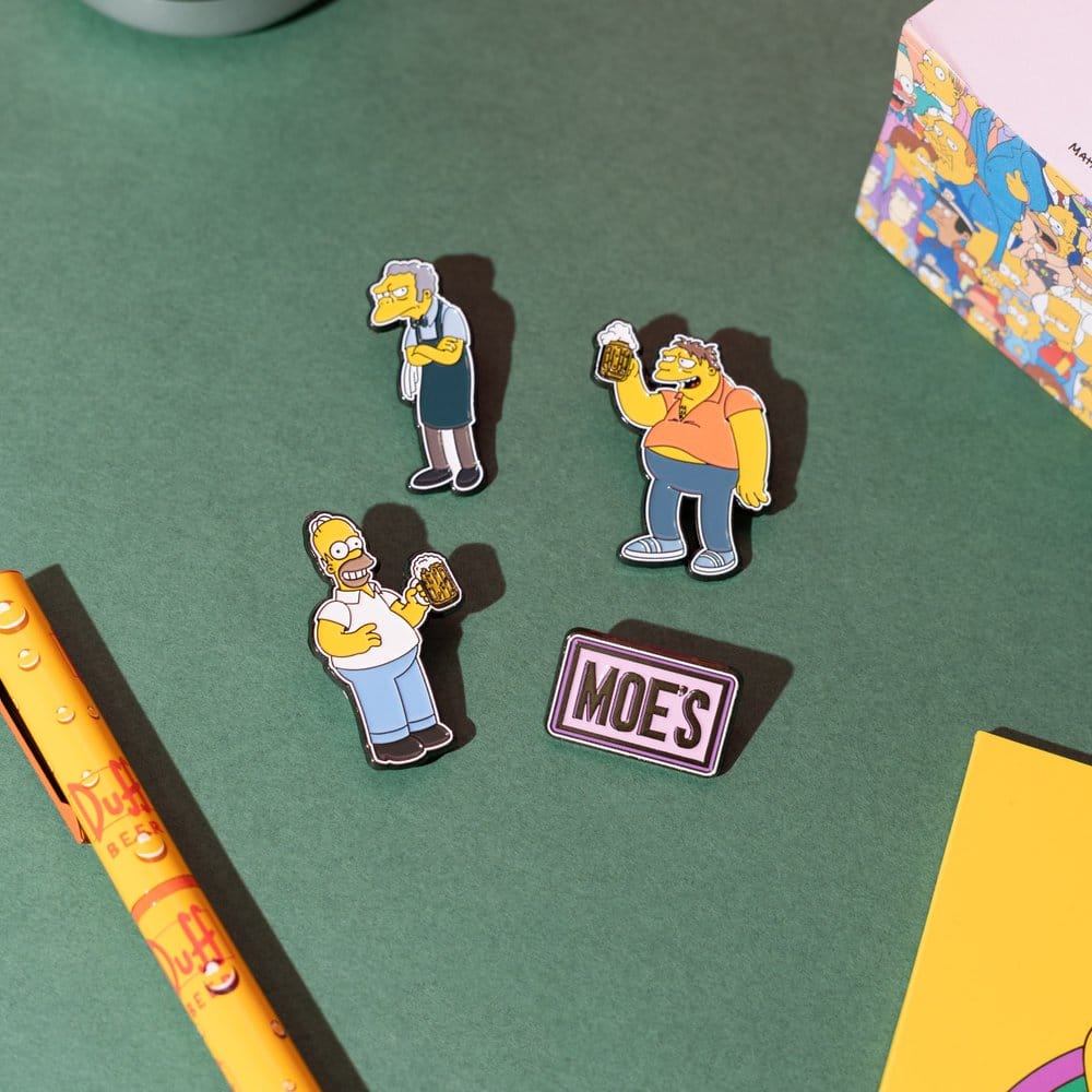 Grupo Erik Die Simpsons Moe’s Tavern Ansteck-Pins 4er Set