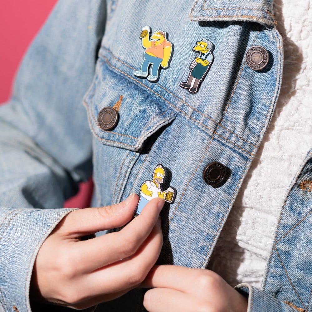 Grupo Erik Die Simpsons Moe’s Tavern Ansteck-Pins 4er Set