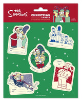 Grupo Erik Die Simpsons Selbstklebende Weihnachtsetiketten Premium (10)
