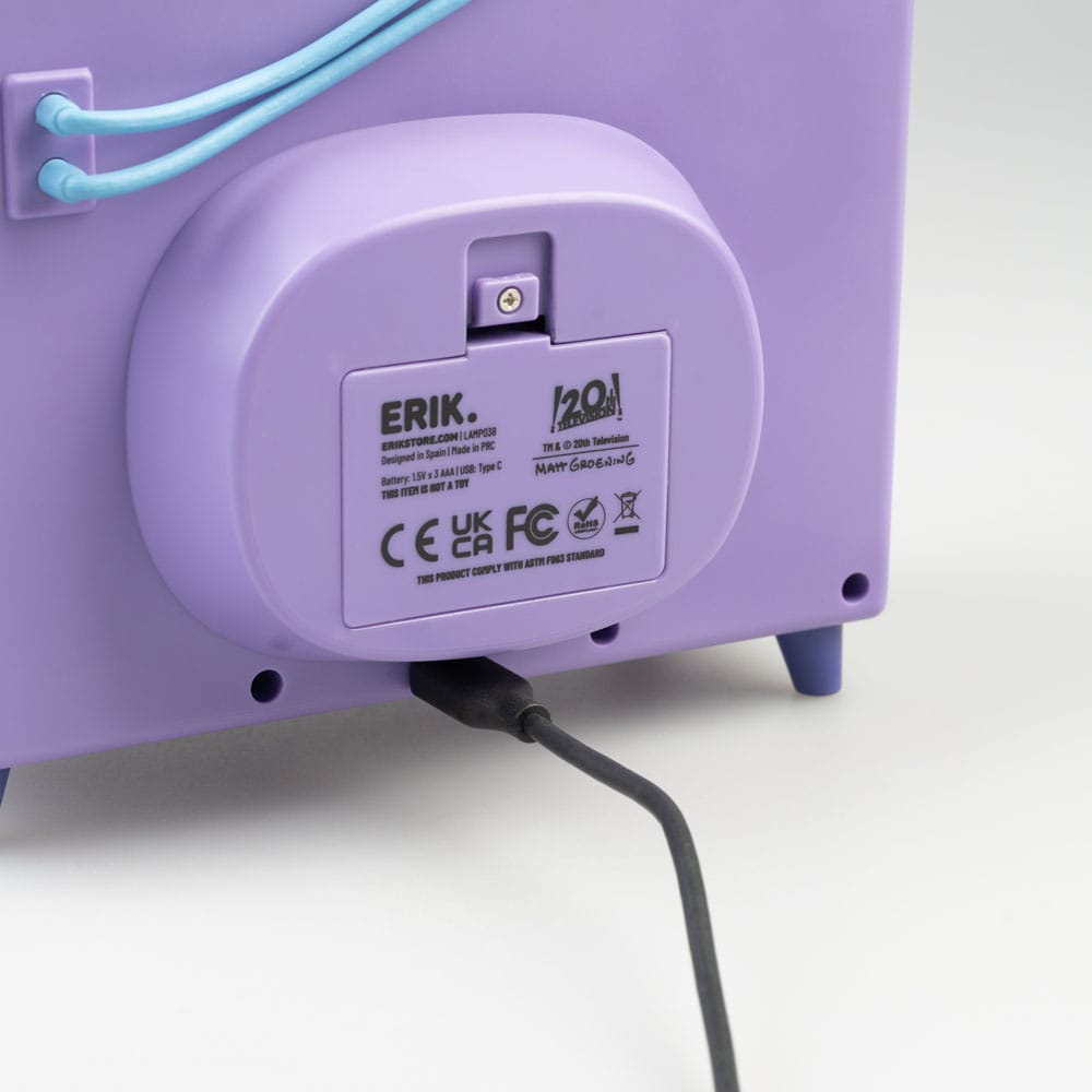 Grupo Erik Die Simpsons TV mit USB-C Lampe