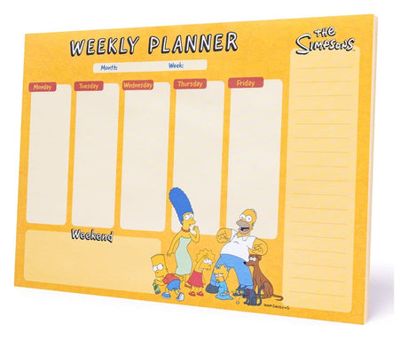 Grupo Erik Die Simpsons Wochenplaner A4