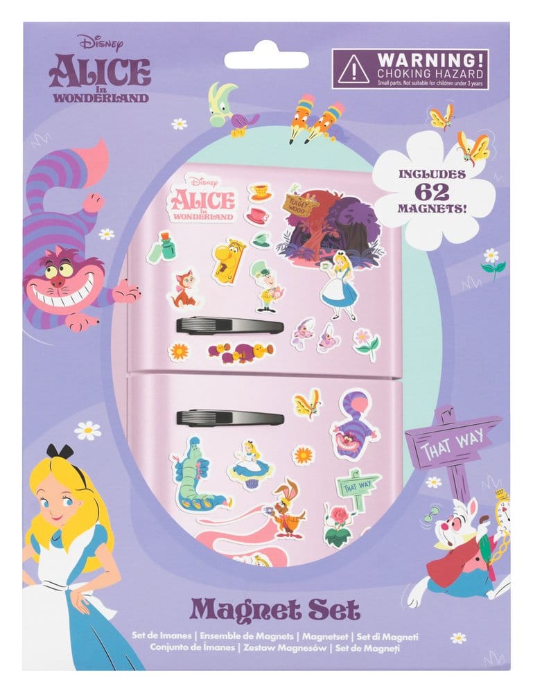 Grupo Erik Disney Alice im Wunderland Stanzmagnet-Set